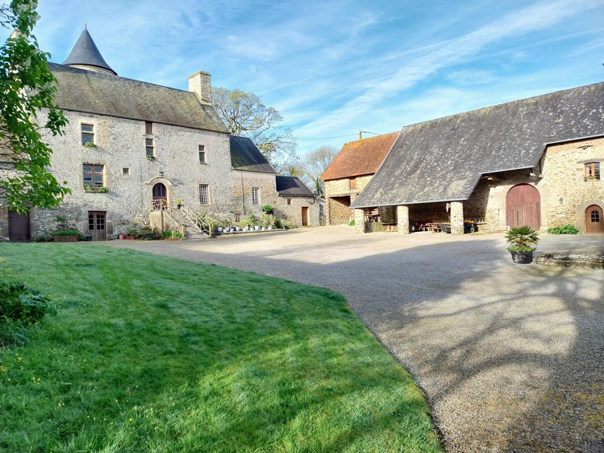 Manoir De La Foulerie Bed & Breakfast Ancteville Eksteriør bilde