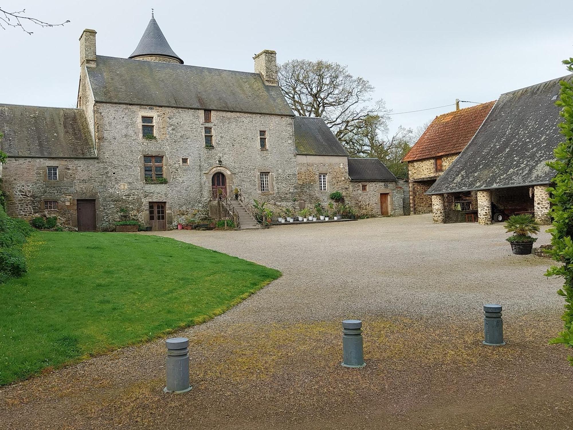 Manoir De La Foulerie Bed & Breakfast Ancteville Eksteriør bilde