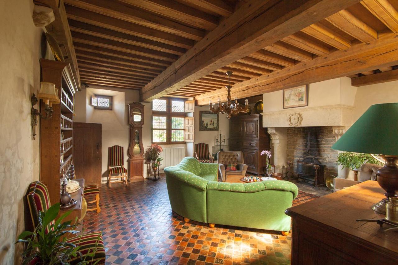 Manoir De La Foulerie Bed & Breakfast Ancteville Eksteriør bilde