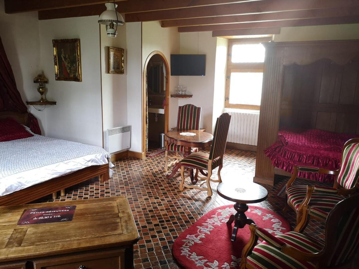 Manoir De La Foulerie Bed & Breakfast Ancteville Eksteriør bilde